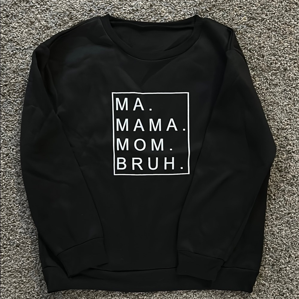 Black Crew Neck Sweater